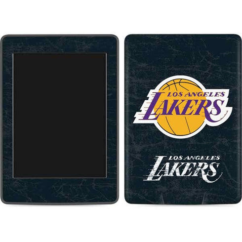NBA Los Angeles Lakers Black Primary Logo Amazon Kindle Skin
